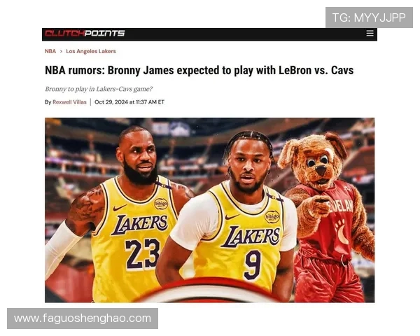 詹姆斯父子同台倒计时布朗尼正式宣布参加NBA选秀引发关注